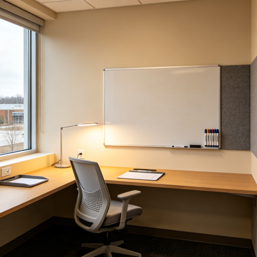Creative Focus Room – Private Writing & Planning Space