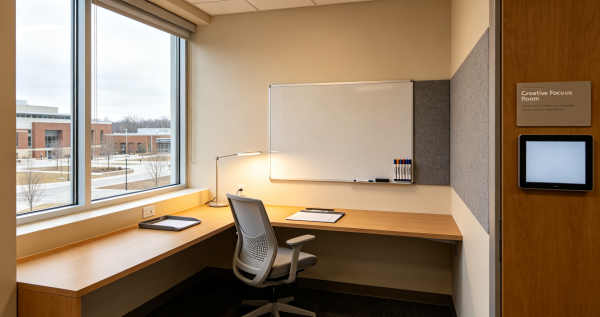 Creative Focus Room – Private Writing & Planning Space