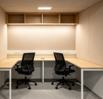 Duo Study Room – 3 Hour Two Person Learning Space